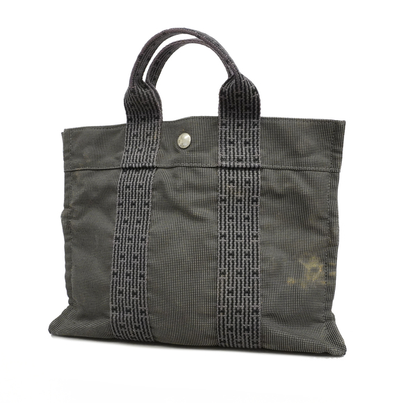 Hermes Bags Auth Hermes Her Line Yale Line Pm Womens Canvas Tote